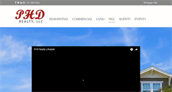 Desktop Screenshot of phdrealty.com