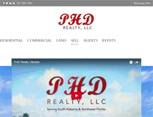 Tablet Screenshot of phdrealty.com